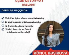 Riyaziyyat hazırlığı
