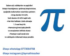 Riyaziyyatdan təkmilləşdirmə hazırlığı (5-9)