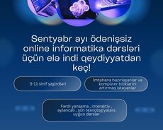 İnformatika dərsləri