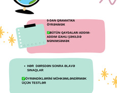 Azərbaycan dilindən bütün siniflər üzrə hazırlıq