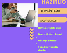 Monitorinqə hazırlıq (4-cü sinif)