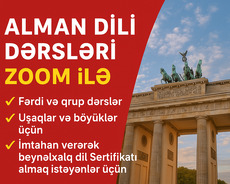 Online alman dili kursu
