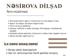 Tarix müəlliməsi