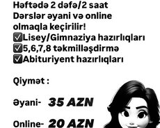 İngilis dili dərsləri