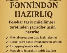 Tarix fənnindən hazırlıq