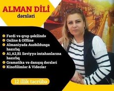 Alman dili dərsləri onlayn