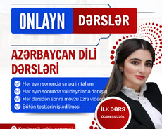 Onlayn Azərbaycan dili dərsləri