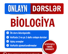 Onlayn Biologiya Dərsləri