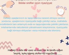 Online Riyaziyyat Dərsləri