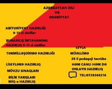 Azərbaycan dili hazırlığı