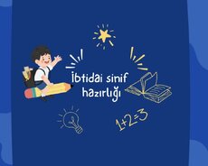 İbtidai sinif hazırlığı 50 manat