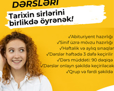 5/11-ci siniflər üçün tarix hazırlığı