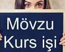 Kurs işlərinin yazılması