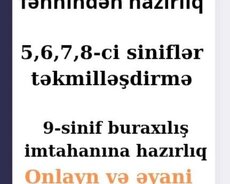 Riyaziyyat hazırlığı