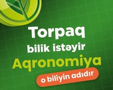 Aqronomiya üzrə 4aylıq kurslar təlimlər