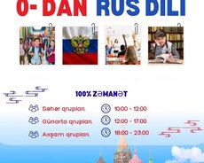 Uşağlar üçün Rus dili