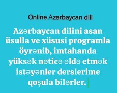 Azərbaycan dili dərsləri online