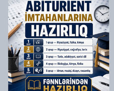 Abituriyent və buraxılış imtahanlarına hazılıq