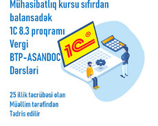 1C 8.3 Ticarət Anbar Mühasibatlıq vergi dərsləri fərdi
