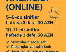 Riyaziyyat hazırlığı (online)