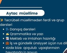 Rus dili müəllimi online