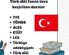 Türk dili (tys, tömer, lgs, ales, etüt, türk ədəbiyyatı)