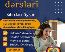 online alman dili dərsləri – A1/a2 səviyyəsi | pdf materiall