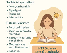 İbtidai sinif hazırlığı