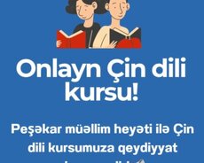 Onlayn Çin Dili kursu