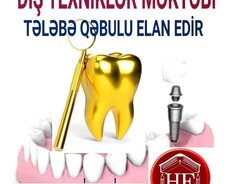Dis TEXNIKLER məktəbI tələbə qəbulu elan edir