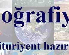 coğrafiya hazırlığı