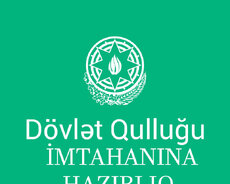 Dövlət qulluğuna hazırlıq 4 fənn daxil