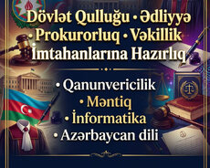 Dövlət qulluğu imtahanlarına hazırlıq 4 fənn daxil