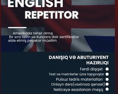 Ingilis dili danışıq , abuturiyent hazırlıqı