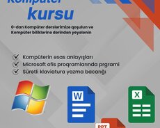 Windows və Microsoft ofis proqramları dərsi