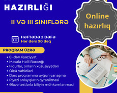 Riyaziyyat hazırlığı 2-3 sinif