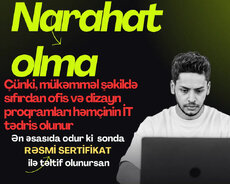 3 və 6 aylıq kompüter tədris proqramı