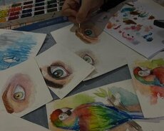 Rəsm dərsleri kecrilir