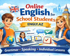 Online İngilis dili dərsləri (qrammatika + danışıq)
