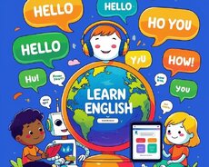 Uşaqlar üçün 0-dan İngilis dili dərsləri (Az və Rus bölməsi)