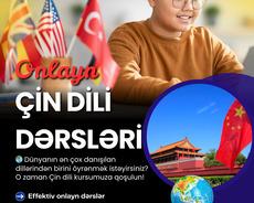 Onlayn Çin Dili Dərsləri