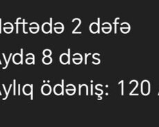 30 illik təcrübəli müəllim şagirdin öz evində keçirilir