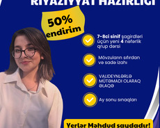 Onlayn Riyaziyyat hazırlığı