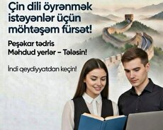 Çin dili öyrənmək istəyənlər üçün möhtəşəm fürsət