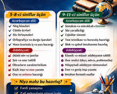 Azərbaycan dili və ədəbiyyat hazırlığı