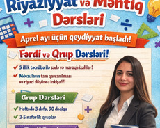 Riyaziyyat və Məntiq dərsləri
