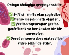 Biologiya hazırlığı ( onlayn)
