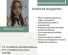 Azərbaycan dili və ədəbiyyat online dərslər