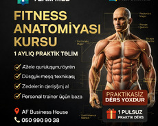 Fitness Anatomiyası Kursu 1 Ay Praktik təlim + real biliklər