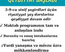 Riyaziyyat hazırlığı